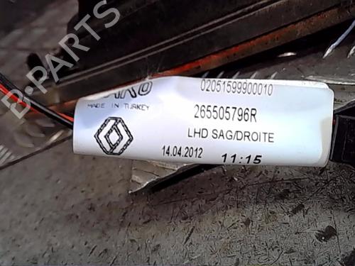 Used Right tailgate light RENAULT CLIO IV (BH_) 0.9 TCe 90 (BHNF, BHMA, BHMH, BHJK, BHJR) (90 hp) 13854423