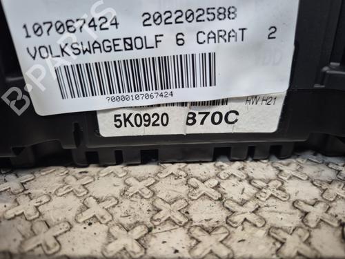 Instrument cluster VW GOLF VI (5K1)  | BP26669417C47 