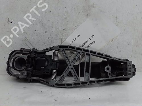 Used Front right exterior door handle VW TOURAN (1T1, 1T2) 1.9 TDI (105 hp) 13836660