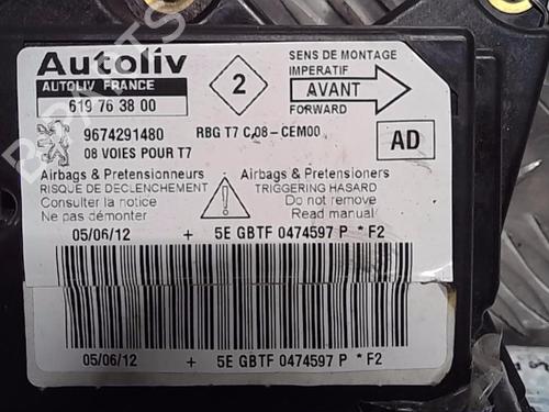 Used ECU airbags PEUGEOT 308 I (4A_, 4C_) 1.6 HDi (112 hp) 14551818