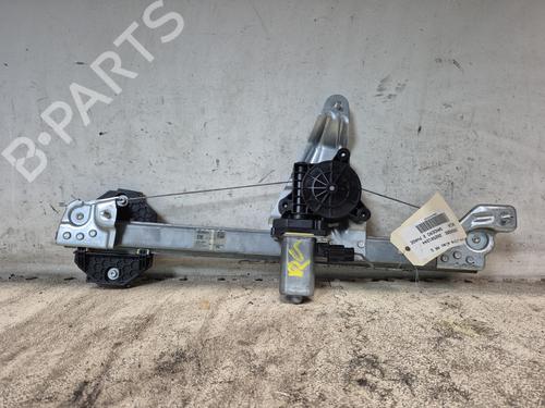 Rudehejsemekanisme venstre bagtil DACIA SANDERO II TCe 90 (B8M1, B8MA, B8AC) (90 hp) 27856385