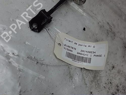 Used Hinge/Door check strap NISSAN QASHQAI I (J10, NJ10) 2.0 dCi (150 hp) 16755225