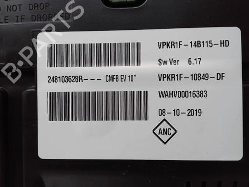 Instrument cluster RENAULT ZOE (BFM_)  | BP16251930C47 