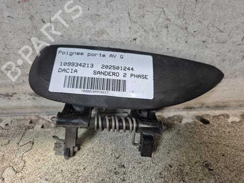Used Front left exterior door handle DACIA SANDERO II TCe 90 (B8M1, B8MA, B8AC) (90 hp) 27811837