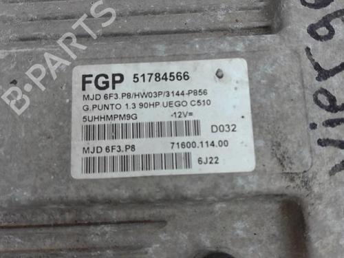 Engine control unit (ECU) FIAT GRANDE PUNTO (199_)  | BP14911766M57 