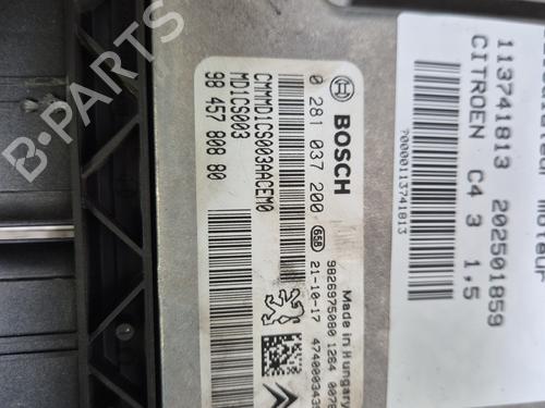 Engine control unit (ECU) CITROËN C4 III (BA_, BB_, BC_) 1.5 BlueHDi 130 (BBYHZB) | BP29621165M57 