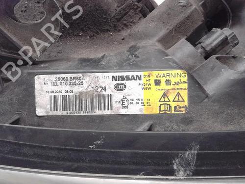 Scheinwerfer links NISSAN QASHQAI I (J10, NJ10) 2.0 dCi All-wheel Drive | BP30924520C28