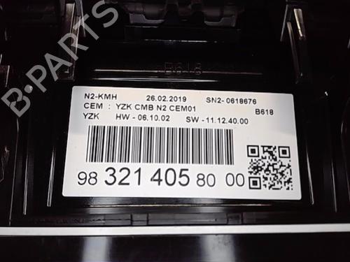 Instrument cluster CITROËN C3 / C3 ORIGIN III (SX) 1.2 PureTech 82 | BP13851993C47 