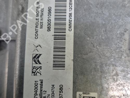 Engine control unit (ECU) OPEL CORSA F (P2JO) 1.2 (68) | BP24512374M57 - Image 4