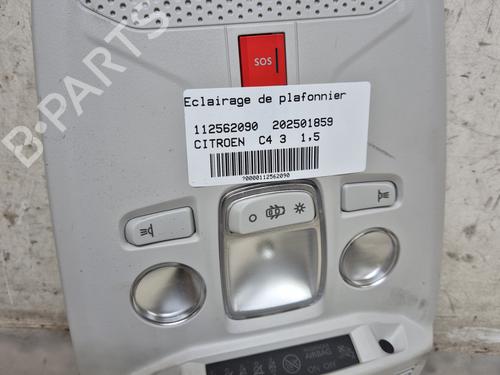 Used Interior roof light CITROËN C4 III (BA_, BB_, BC_) 1.5 BlueHDi 130 (BBYHZB) (131 hp) 29621106