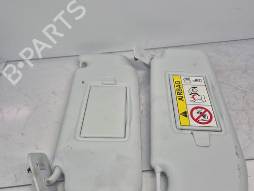 Used Left sun visor PEUGEOT 208 II (UB_, UP_, UW_, UJ_) 1.2 PureTech 100 (101 hp) 31366606
