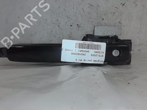 Used Front left exterior door handle NISSAN QASHQAI / QASHQAI +2 I (J10, NJ10, JJ10E) 1.5 dCi (110 hp) 22212359