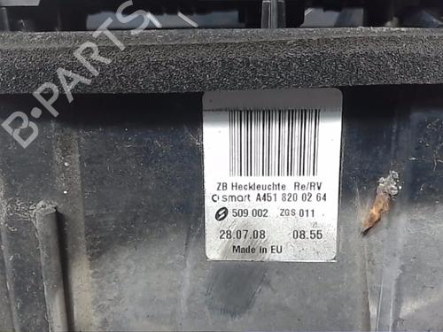 Right taillight SMART FORTWO Coupe (451) 1.0 Turbo (451.332) | BP30092299C35 