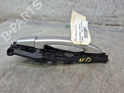 Used Front right exterior door handle OPEL MERIVA B MPV (S10) 1.6 CDTI (75) (110 hp) 29739277