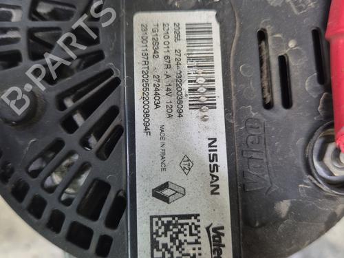 Generator DACIA SANDERO II 1.0 SCe 75 (B8JC, B8JD, B8NC) | BP30139716M7 - Image 4