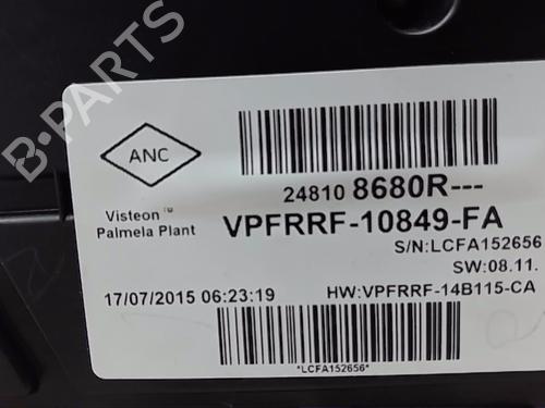 Instrument cluster RENAULT CLIO IV (BH_) 1.5 dCi 90 | BP16696317C47 