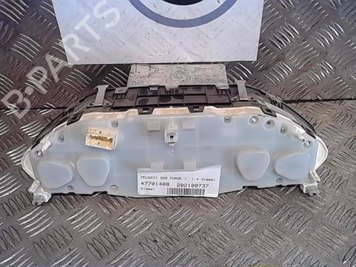 Instrument cluster PEUGEOT 208 I (CA_, CC_) 1.4 HDi | BP13854256C47 