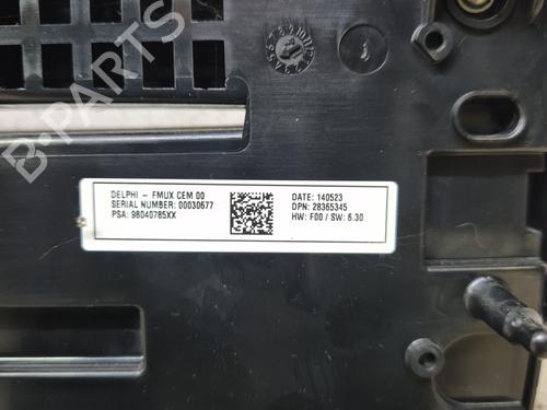 Climate control CITROËN DS4 (NX_) 1.6 HDi 115 | BP29985341I5