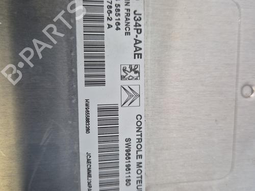 Engine control unit (ECU) PEUGEOT 1007 (KM_) 1.4 | BP33443769M57 - Image 3