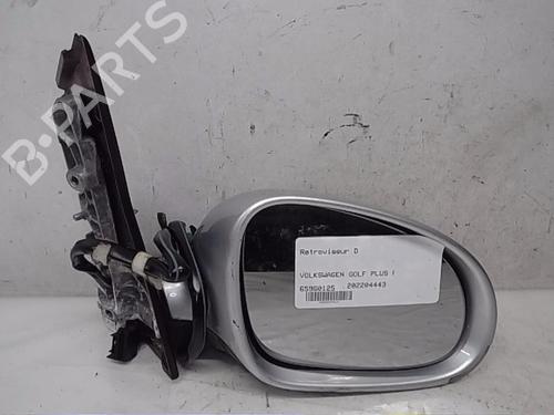 Right mirror VW GOLF PLUS V (5M1, 521)  | BP13838059C27 