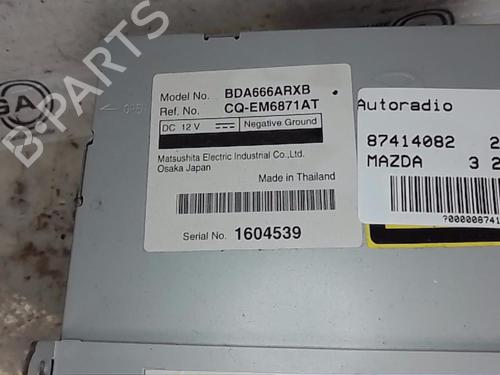 Radio MAZDA 3 (BL)  | BP18151576E6 