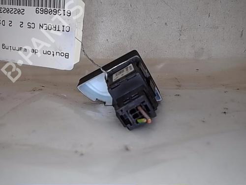 Used Warning switch CITROËN C5 III (RD_) 2.0 HDi 165 (RDRHHA, RDRHH8) (163 hp) 13843971