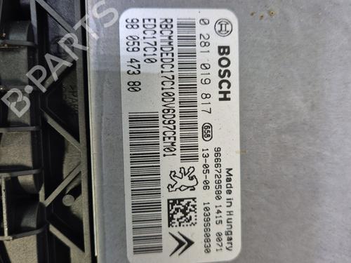 Engine control unit (ECU) PEUGEOT 308 I (4A_, 4C_)  | BP29818885M57 