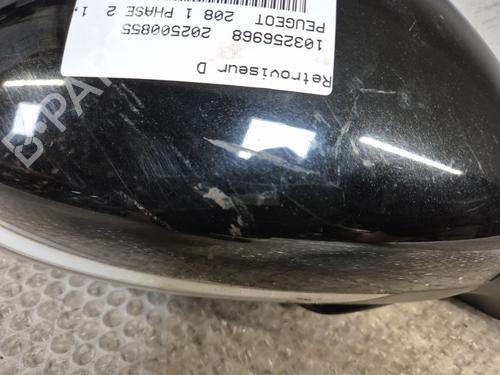 Right mirror PEUGEOT 208 I (CA_, CC_) 1.2 VTI 82 | BP26463148C27 