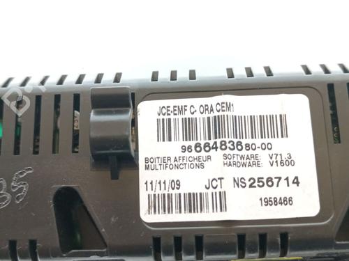 Multifunctionele display PEUGEOT 5008 (0U_, 0E_)  | BP29972918C48