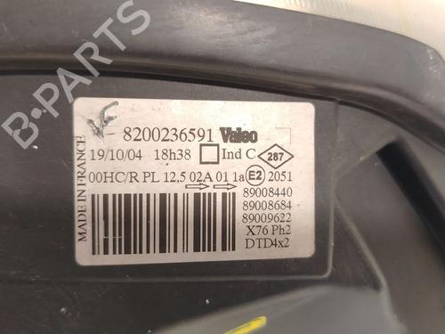 Right headlight RENAULT KANGOO (KC0/1_) 1.5 dCi (KC08, KC09) | BP31917806C29