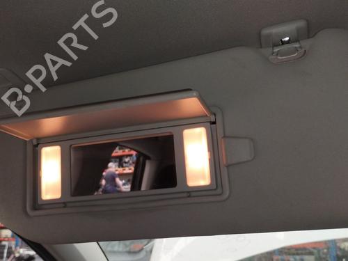 Left sun visor CITROËN C4 II (NC_) 1.6 VTi 120 (NC5FS0, NC5FS9) | BP37192857I1 - Image 2