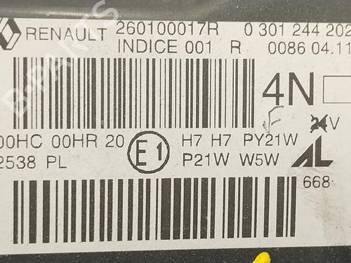 Right headlight RENAULT MEGANE III Hatchback (BZ0/1_, B3_) 1.5 dCi | BP38062228C29 - Image 5