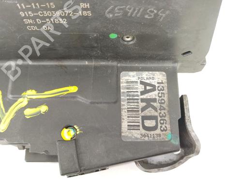 Front right lock OPEL ASTRA K (B16) 1.6 CDTi (68) | BP29538874C97 