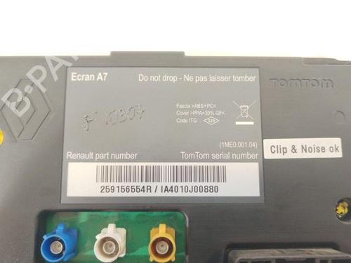 Display monitor RENAULT MEGANE III Hatchback (BZ0/1_, B3_) | BP16797682C48 - Image 8