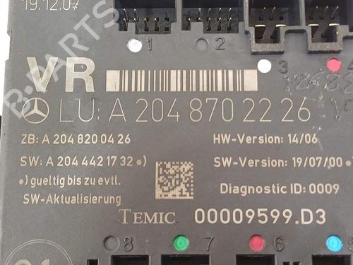Electronic module MERCEDES-BENZ C-CLASS (W204) | BP24842952M83 - Image 3