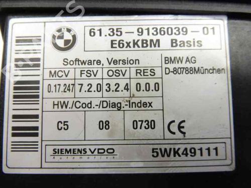 Electronic module BMW 5 (E60) 530 xd | BP4495465M83 