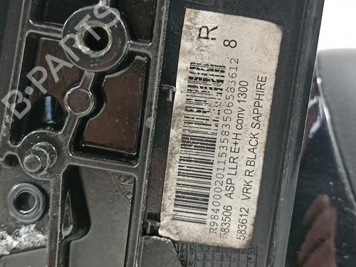 Right mirror OPEL ASTRA J (P10)  | BP7830086C27 