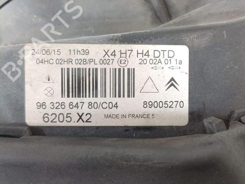 Right headlight CITROËN C5 I (DC_) 2.0 HDi (DCRHZB, DCRHZE) | BP26132200C29 - Image 8