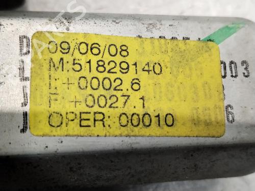 Front right window mechanism FIAT BRAVO II (198_) 1.4 T-Jet (198AXG1B) | BP29250275C23 