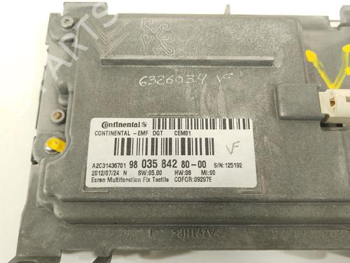 Display monitor PEUGEOT 208 I (CA_, CC_) 1.2 VTI 82 | BP29305350C48 