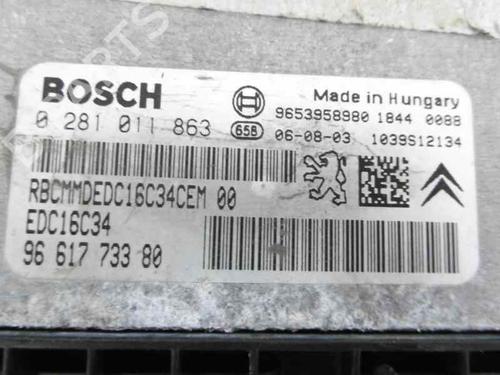Engine control unit (ECU) CITROËN C4 I (LC_)  | BP1844834M57 