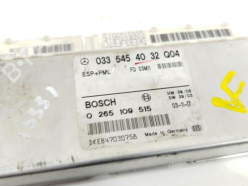 Control unit MERCEDES-BENZ E-CLASS (W211) E 320 CDI (211.026) | BP21810266M11 