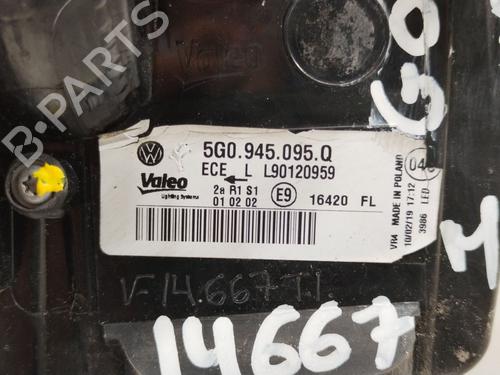 Left taillight VW GOLF VII (5G1, BQ1, BE1, BE2) 1.5 TGI | BP28602301C34 