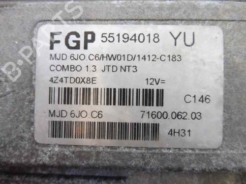 Engine control unit (ECU) OPEL COMBO Box Body/MPV | BP2346313M57 - Image 3