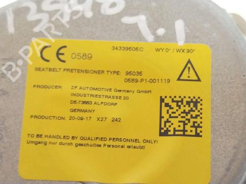 Rear left seatbelt SEAT LEON (KL1, KLG) 1.5 TSI | BP39531064I29 - Image 6