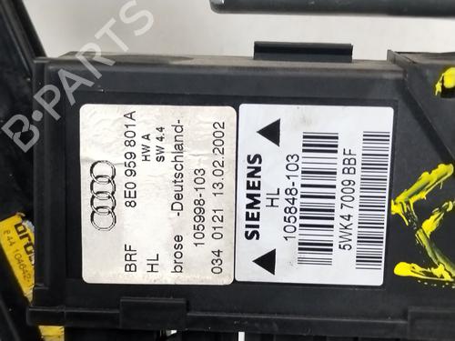 Rear left window mechanism AUDI A4 B6 (8E2) 2.5 TDI | BP30493511C24