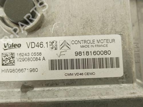 Engine control unit (ECU) CITROËN C4 II (NC_) 1.2 THP 110 (NCHNZ6, NCHNV6) | BP28074544M57 