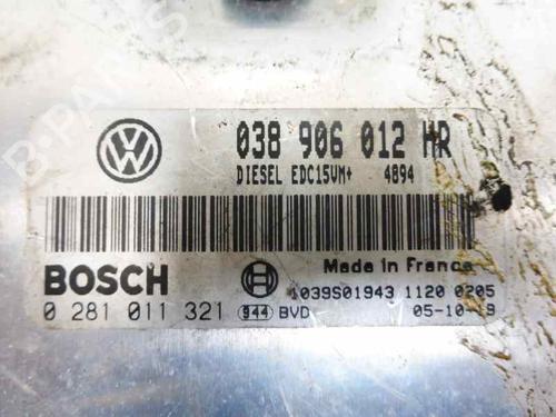 Engine control unit (ECU) SKODA FABIA I (6Y2)  | BP2977563M57 