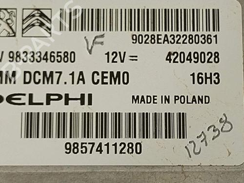 Engine control unit (ECU) PEUGEOT TRAVELLER Bus (V_) 2.0 BlueHDi 145 | BP33337579M57 - Image 5