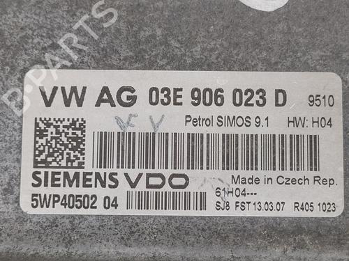 Engine control unit (ECU) SKODA FABIA I (6Y2)  | BP9577243M57 
